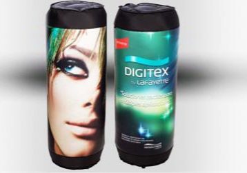 Envase de producto DIGITEX, solución innovadora para cabello.